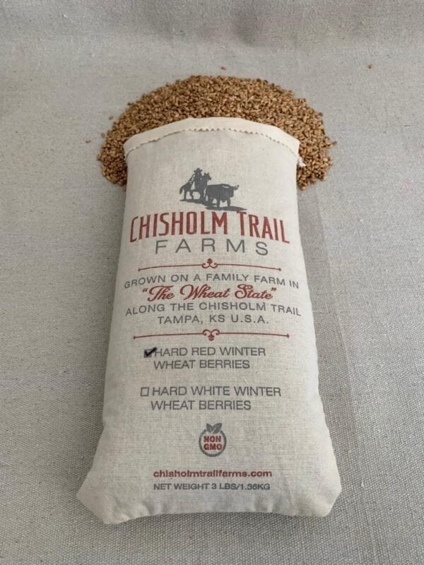 hard red winter wheat 3 lb - chisholmtrailfarms